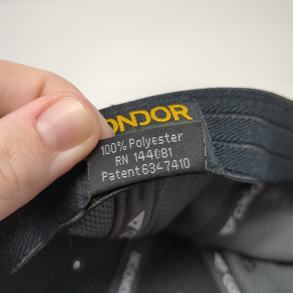 Come And Take It Patch Fitted Baseball Hat Gray Medium Solid Condor - Picture 10 of 10